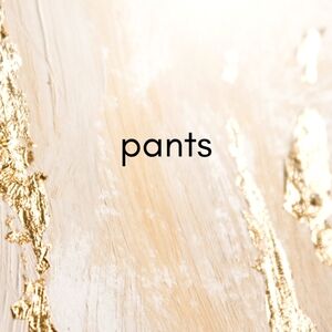 .. the pants department..